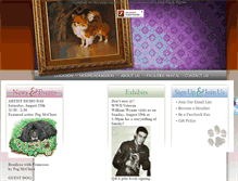 Tablet Screenshot of museumofthedog.org